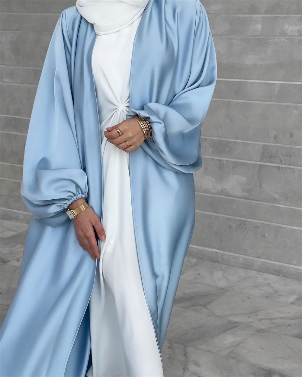 Blue Luella Abaya