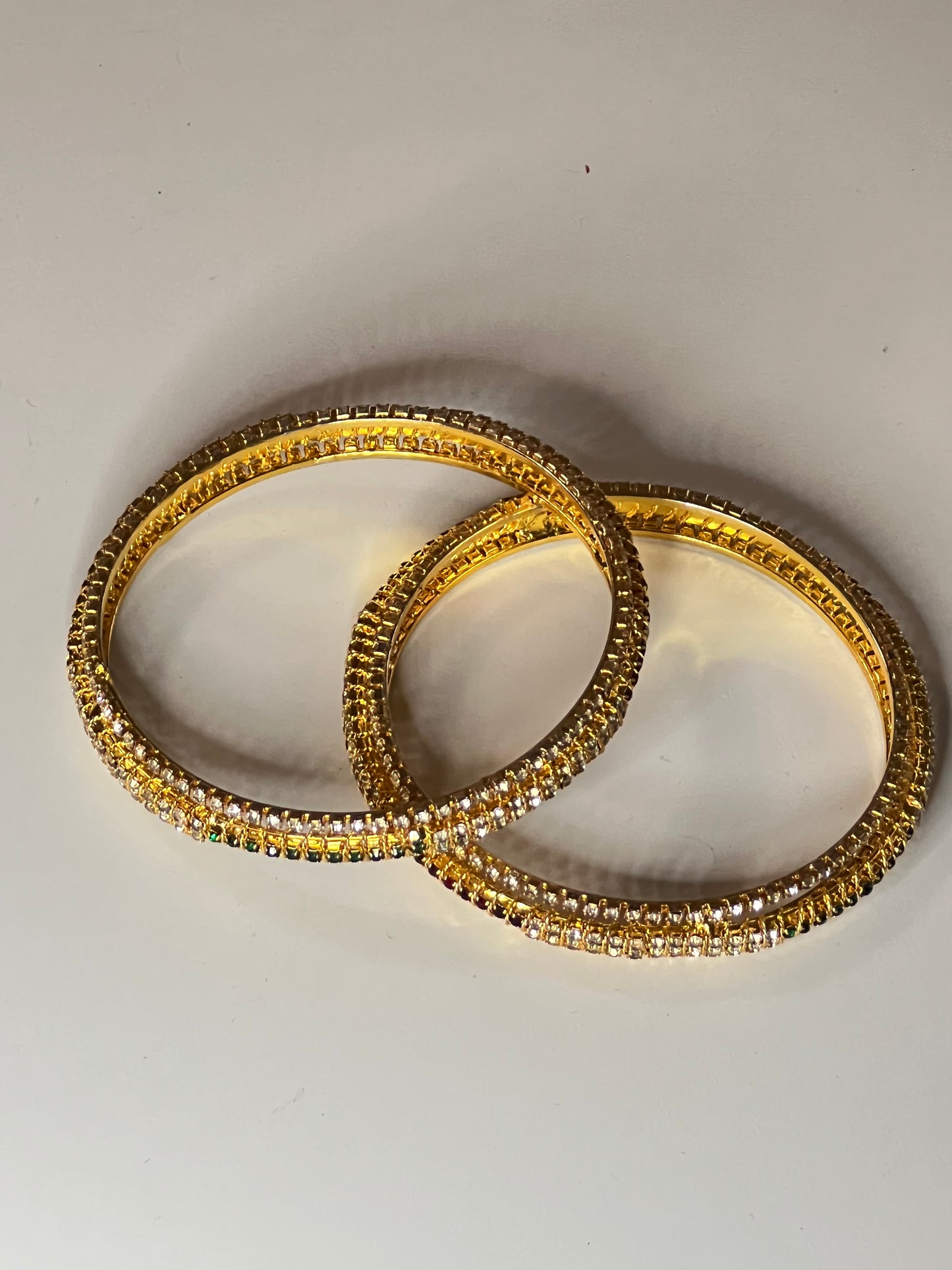 2piece Gold Plated Bracelet